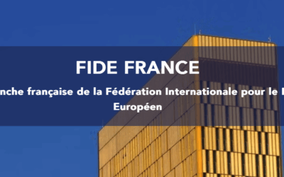 BEDER invited by FIDE FRANCE