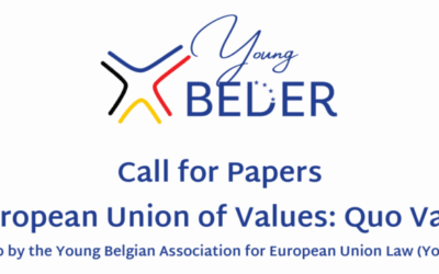 Call for Papers: “A European Union of Values: Quo Vadis?”