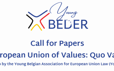 Call for papers: “A European Union of Values: Quo Vadis?”