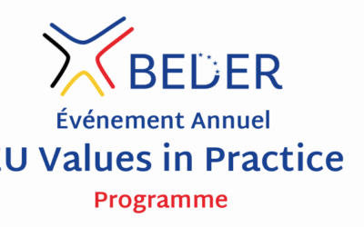 BEDER événement annuel: programme